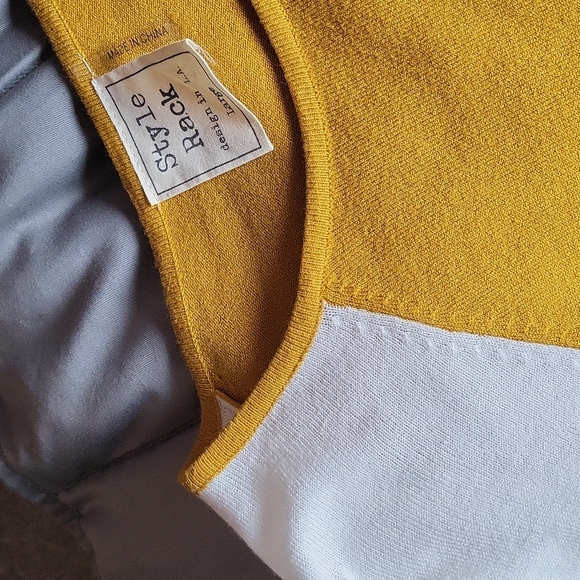 LN women's large LS crew neck knit top by Style Rack - Picture 4 of 5